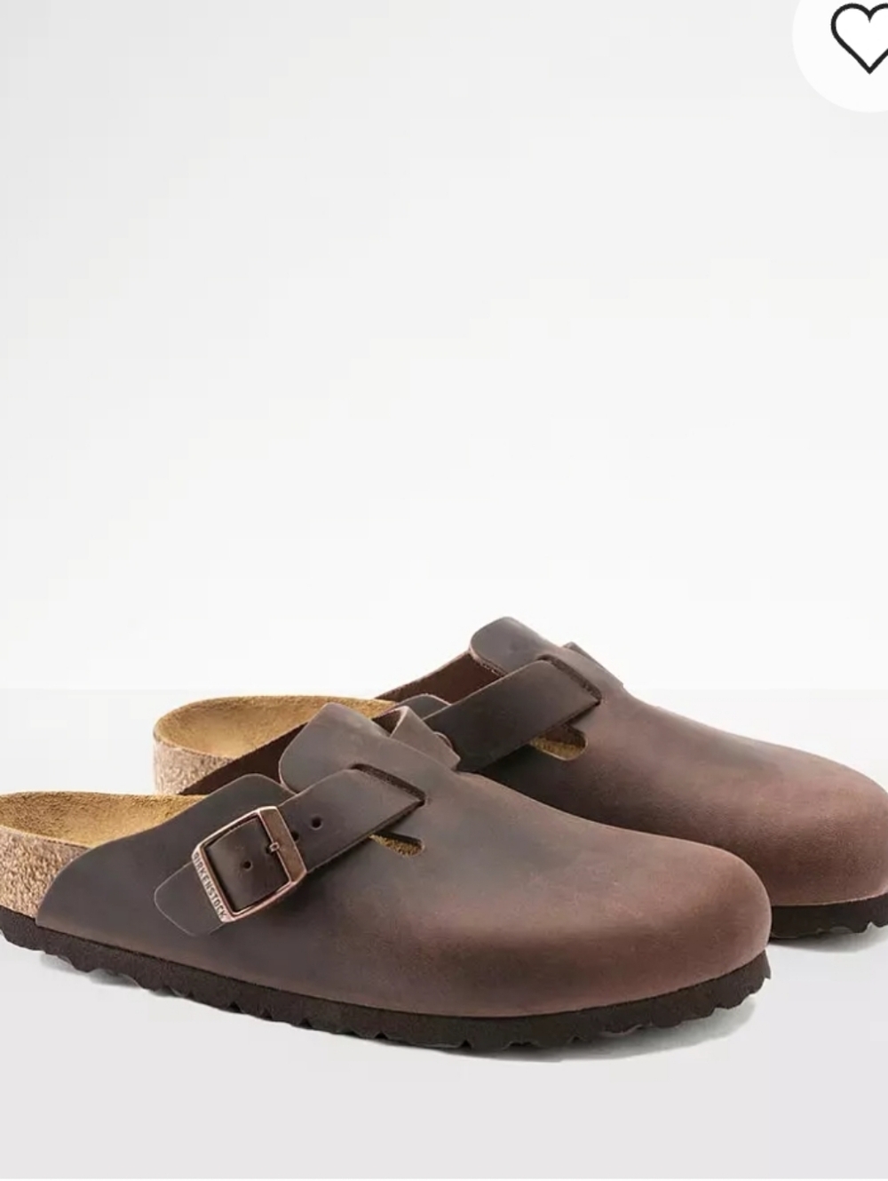 Brand New In Box Birkenstock Boston Leather Clog Size 40 - Womens 10 Mens 8